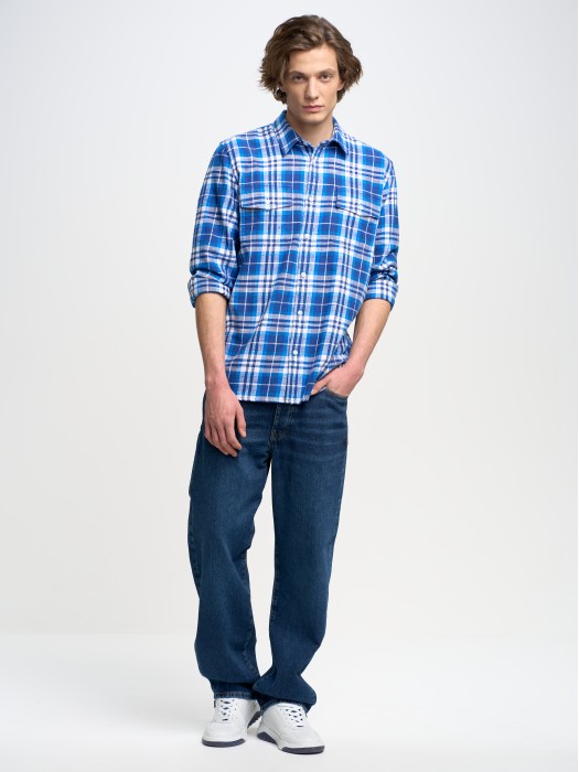 Pánske nohavice denim ISAAC 454